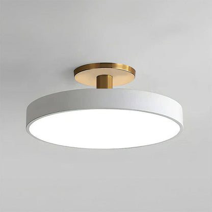 Modern Flush Mount Ceiling Light | 5.9×11.8–23.6 in | LED Round Fixture | Hardware + Acrylic | Brick by Brick