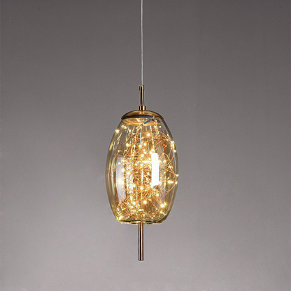 Nordic Pendant Light | Luxury LED Lighting | Modern Glass Pendant | Energy-Efficient Home Décor | Brick by Brick