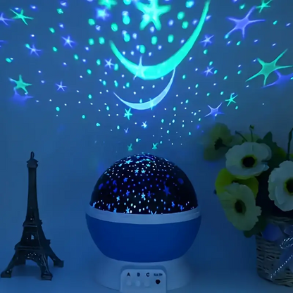 LED Starry Sky Projector Lamp | Galaxy & Planet Ceiling Light | Relaxation & Sleep Aid | Brick by Brick