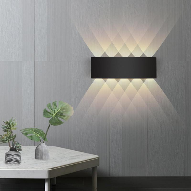 Waterproof RGB LED Wall Light | 3.15 x 3-12.4 in | Aluminum Outdoor & Indoor | Energy-Efficient | Brick by Brick