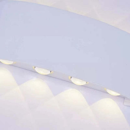 Waterproof RGB LED Wall Light | 3.15 x 3-12.4 in | Aluminum Outdoor & Indoor | Energy-Efficient | Brick by Brick