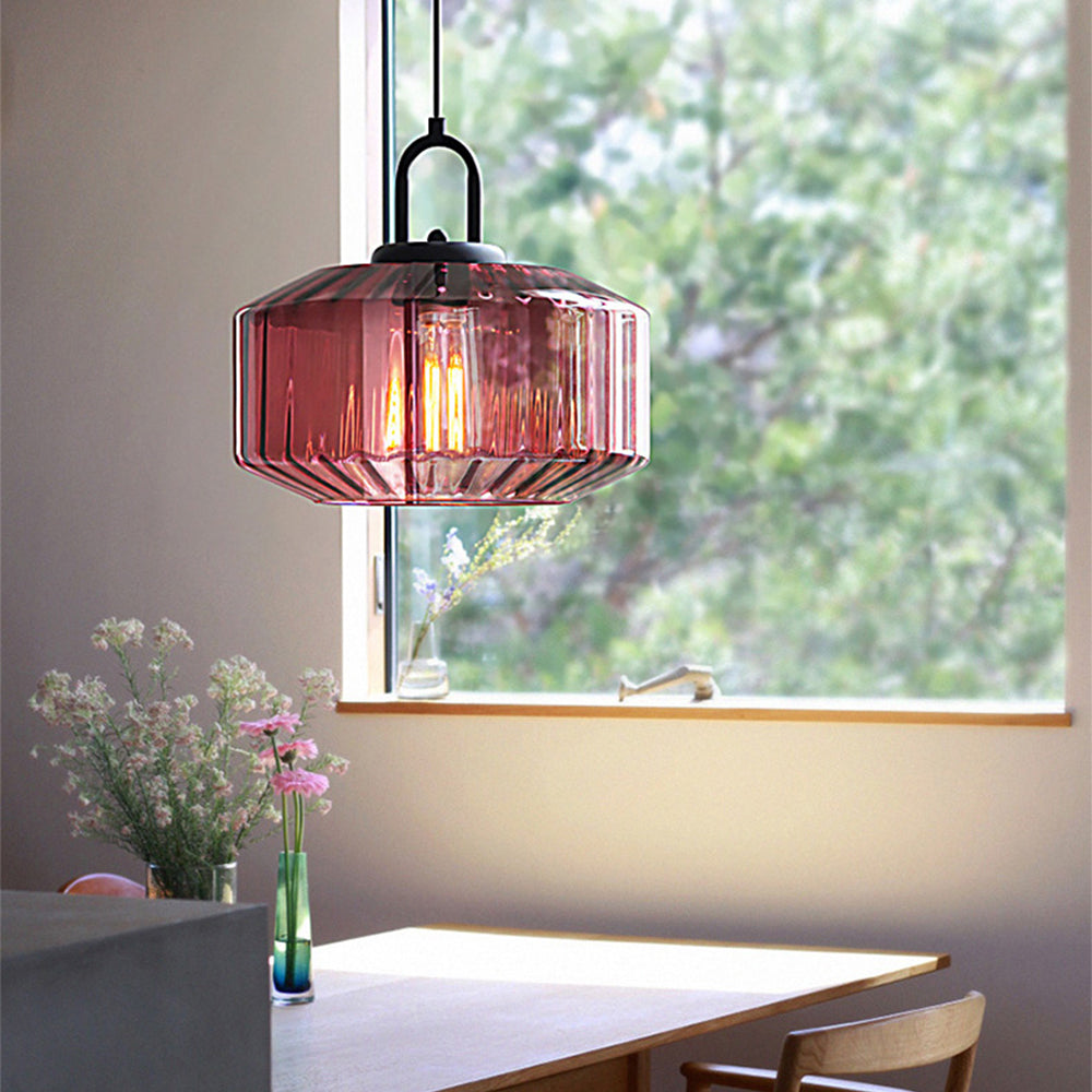 Contemporary Glass Pendant Lighting | 6.29 x 11.02 in | Stylish Ceiling Fixture | Perfect for Decor | Brick by Brick