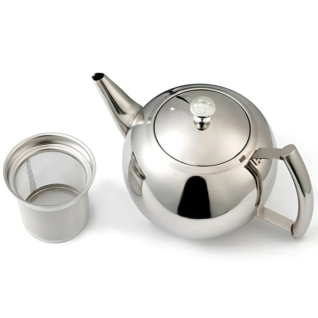 Stainless Steel Tea Kettle | 1L - 2L | Fast Boil Induction Base | Ergonomic Handle | Brick by Brick