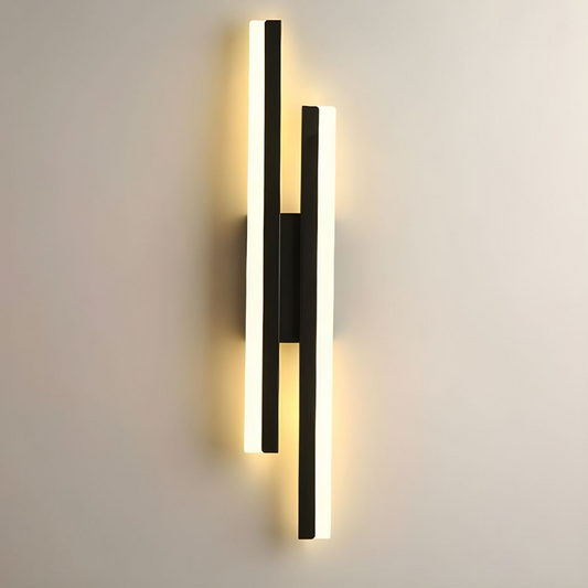 Acrylic LED Wall Light | Living Room | Metal-Acrylic | 18.9" Fixture | Brick by Brick
