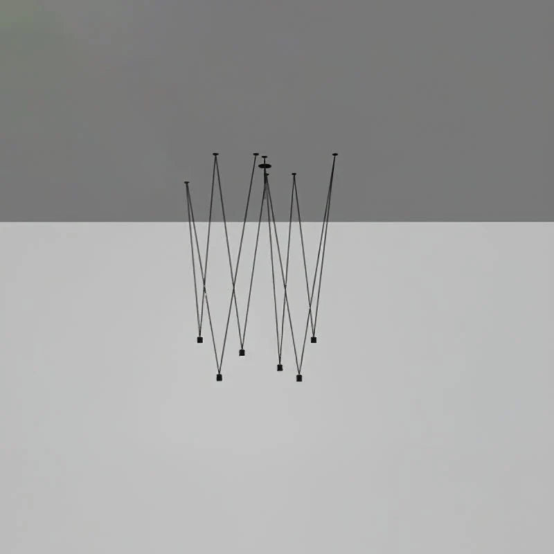 Alessio Minimalist Pendant Light |  3.1 x 3.1 in | Metal & Plastic | White or Black Finish | Brick by Brick