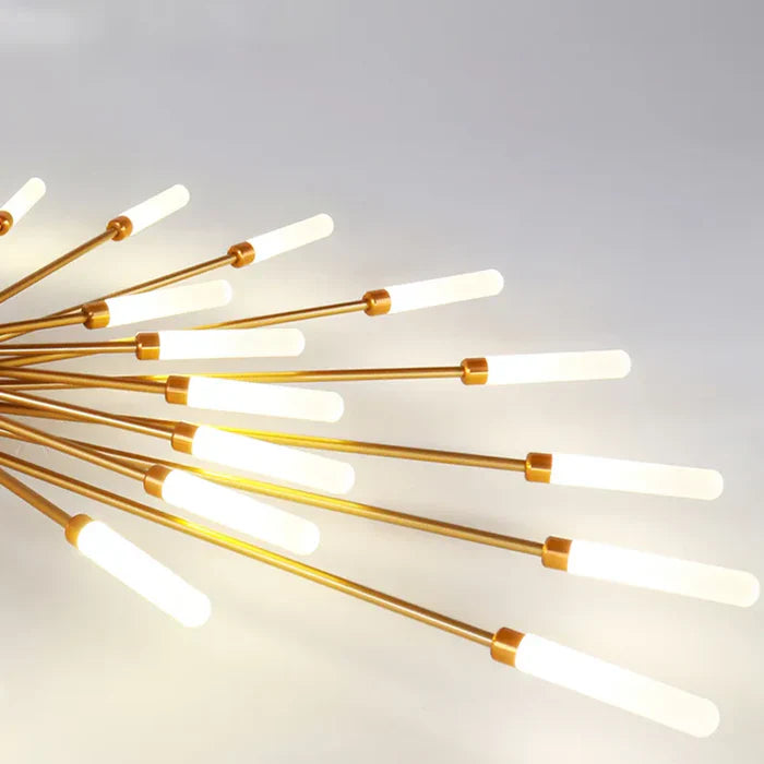 Astralis Ceiling Light | 12 - 42 Incandescent Bulbs | Nordic LED Chandelier | Modern Metal Fixture | Brick by Brick