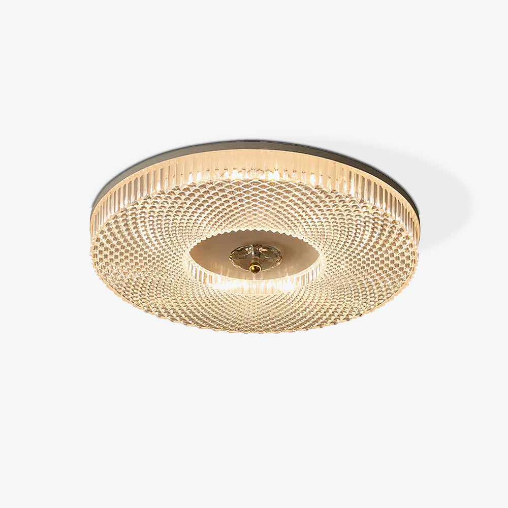 Round LED Flush Mount Ceiling Light | 15.8″ or 19.7″ | Marliyn Modern Style | White, Gold, Black | Brick by Brick