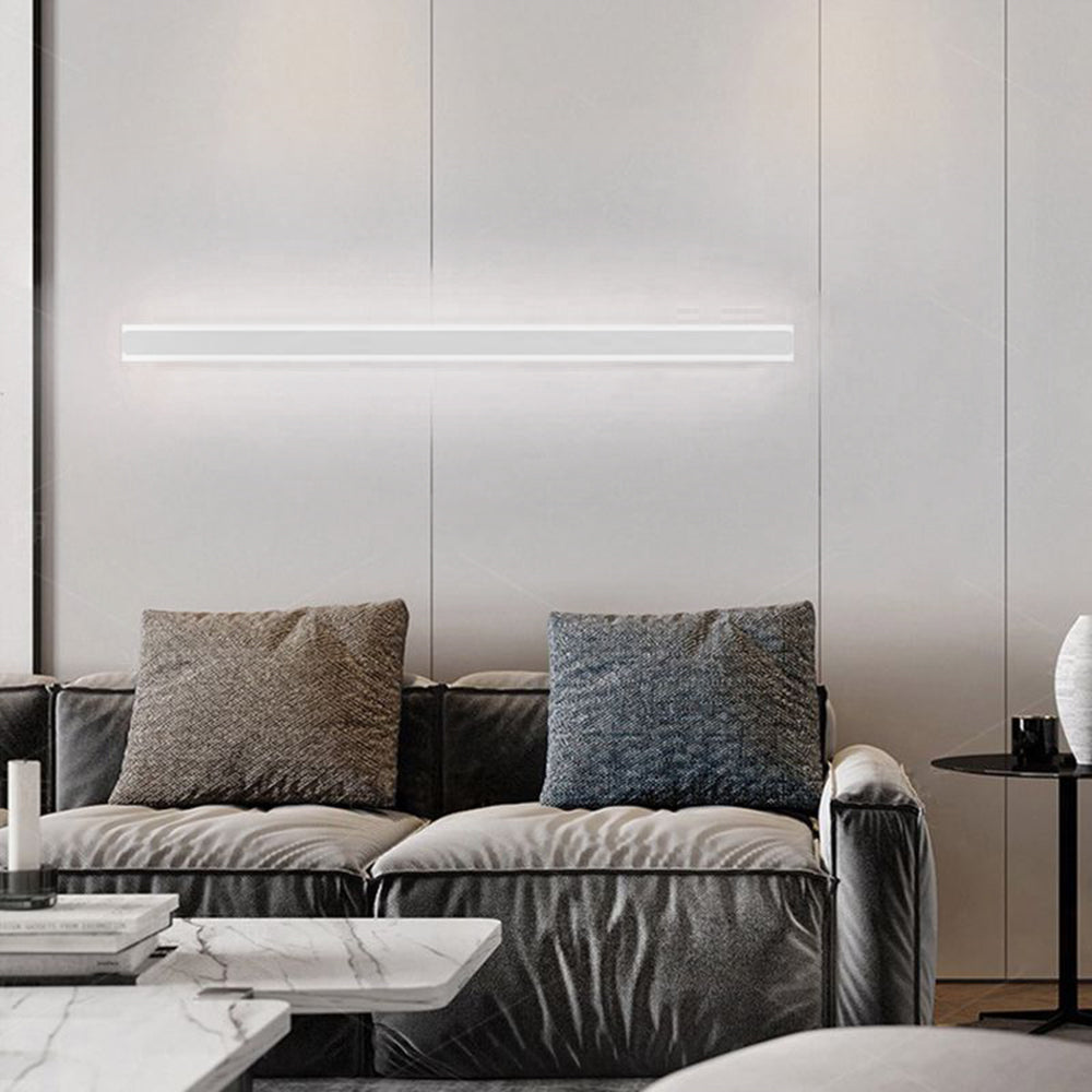 Minimalist LED Linear Wall Lamp | Modern Metal & Acrylic Fixture | 23.6–47.2 in | Brick by Brick