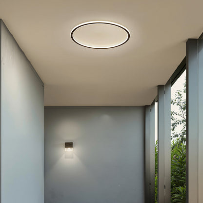 Ultra-Thin Modern Ceiling Light | Flush Mount LED for Low Ceilings | Round & Dimmable
