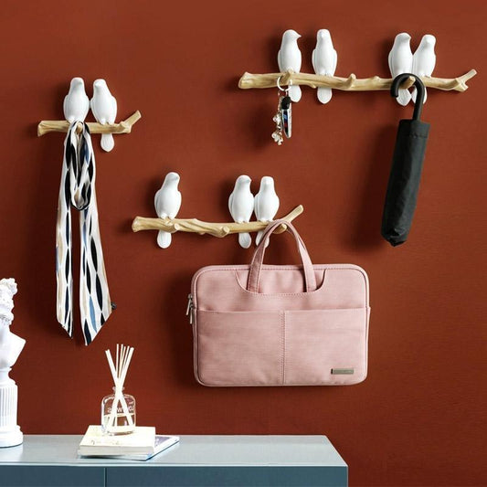 Charming Birds Coat Hooks for Wall | Playful Key Holder | High-Quality Wood | 11.8x3.9 | Brick by Brick London

Bird Design Wall Hook | High-Quality Wood Coat Hooks | Unique Key Holder for Wall | 11.8x3.9 | Brick by Brick London 0