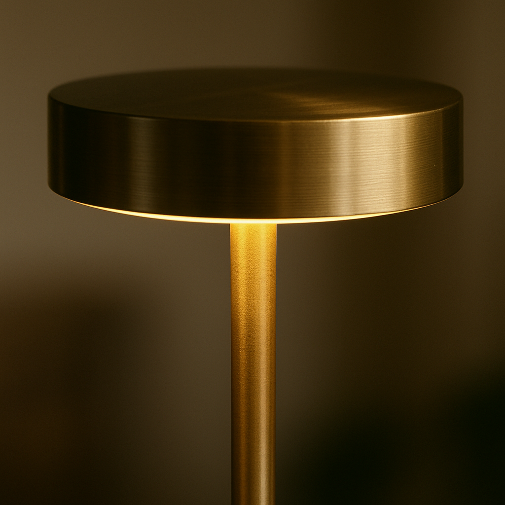 Modern Touch LED Lamp | USB-Rechargeable | Warm, Neutral & Cool Light | Cordless Metal Table Light