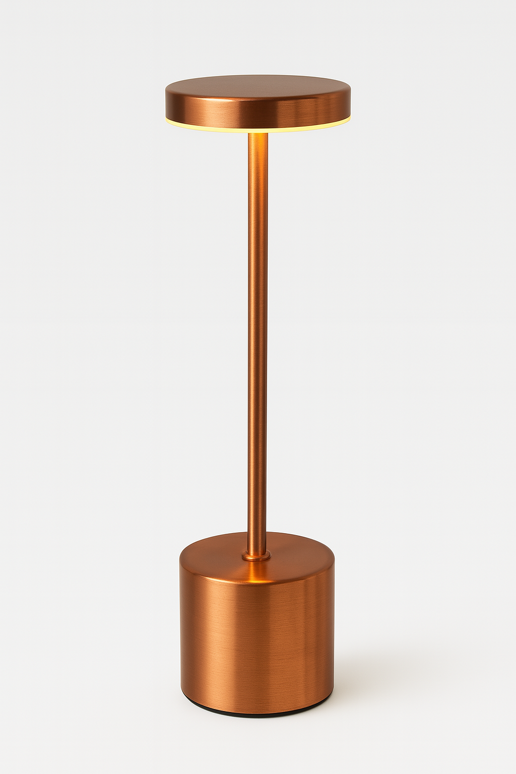 Modern Touch LED Lamp | USB-Rechargeable | Warm, Neutral & Cool Light | Cordless Metal Table Light