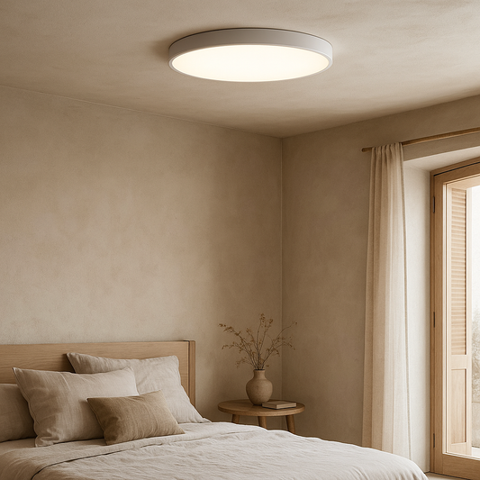Ultra-Thin LED Ceiling Light | 12" Flush Mount | 1" Slim Profile | LED