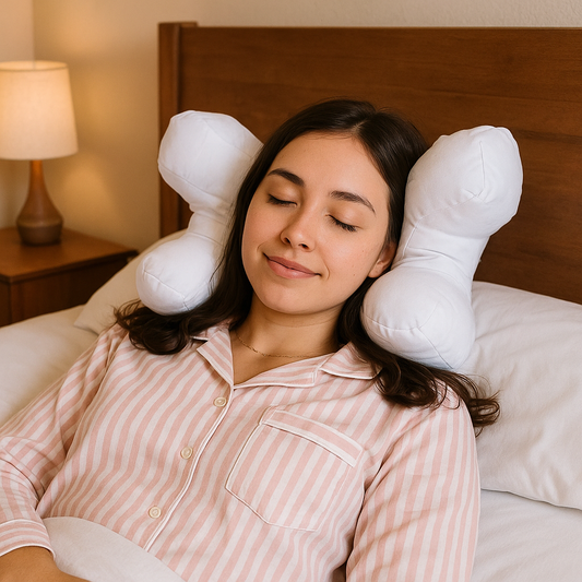 Beauty Sleep Face Pillow | Silk-Touch Satin Pillowcase Set | Wrinkle & Skin Care Support | Brick by Brick