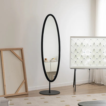 Chinatsu Decorative Mirror | Modern Wall Mirror | Elliptical Frame | Sculptural Design | Brick by Brick London 0