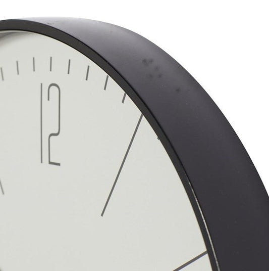 Cirquio Modern Wall Clock Black Glass | 30 cm Elegant Silent Decor | Timeless Home Accent | Brick by Brick London  

Black Glass Wall Clock Cirquio | 30 cm | Modern Silent Design | Elegant Wall Decor for Home | Brick by Brick London 1