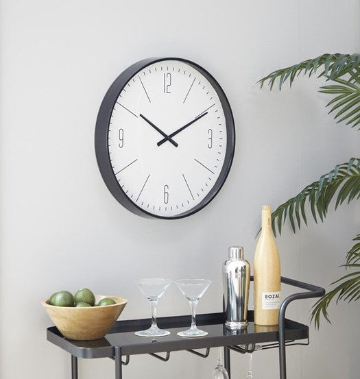 Cirquio Modern Wall Clock Black Glass | 30 cm Elegant Silent Decor | Timeless Home Accent | Brick by Brick London  

Black Glass Wall Clock Cirquio | 30 cm | Modern Silent Design | Elegant Wall Decor for Home | Brick by Brick London 0