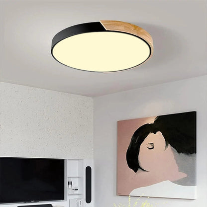 Colorful LED Round Ceiling Light | Modern Acrylic Fixture | Vibrant Decorative Lighting | Brick by Brick