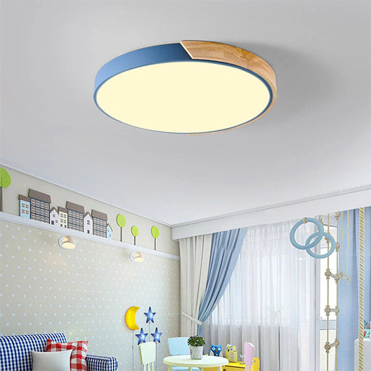 Colorful LED Round Ceiling Light | Modern Acrylic Fixture | Vibrant Decorative Lighting | Brick by Brick