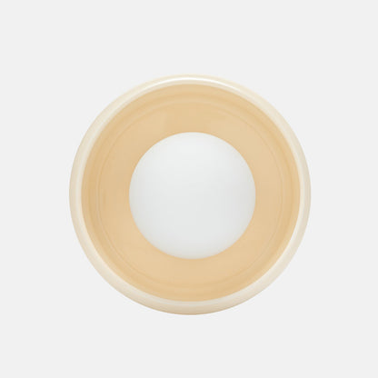 Modern Ceramic Wall Lamp | 5.91in | White Stained Finish | Indoor Lighting | Brick by Brick