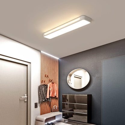 Modern Nordic LED Ceiling Light | 18.89–30.70 in | Minimalist Long Acrylic Fixture | Brick by Brick