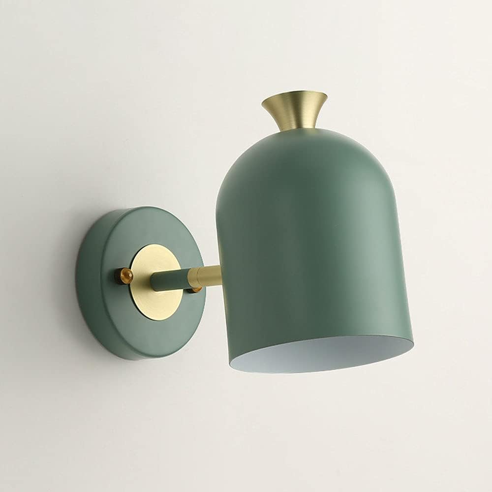 Decorative Iron Wall Lamp | 9.84"× 7.87" | Single Bulb Lighting | Metal Wall Mounted Light | Brick by Brick