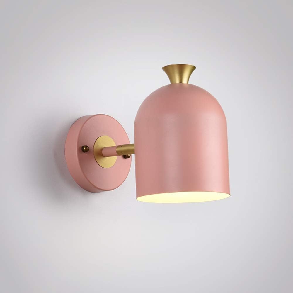 Decorative Iron Wall Lamp | 9.84"× 7.87" | Single Bulb Lighting | Metal Wall Mounted Light | Brick by Brick
