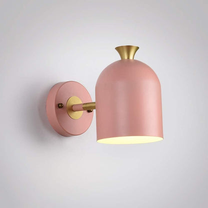 Decorative Iron Wall Lamp | 9.84"× 7.87" | Single Bulb Lighting | Metal Wall Mounted Light | Brick by Brick