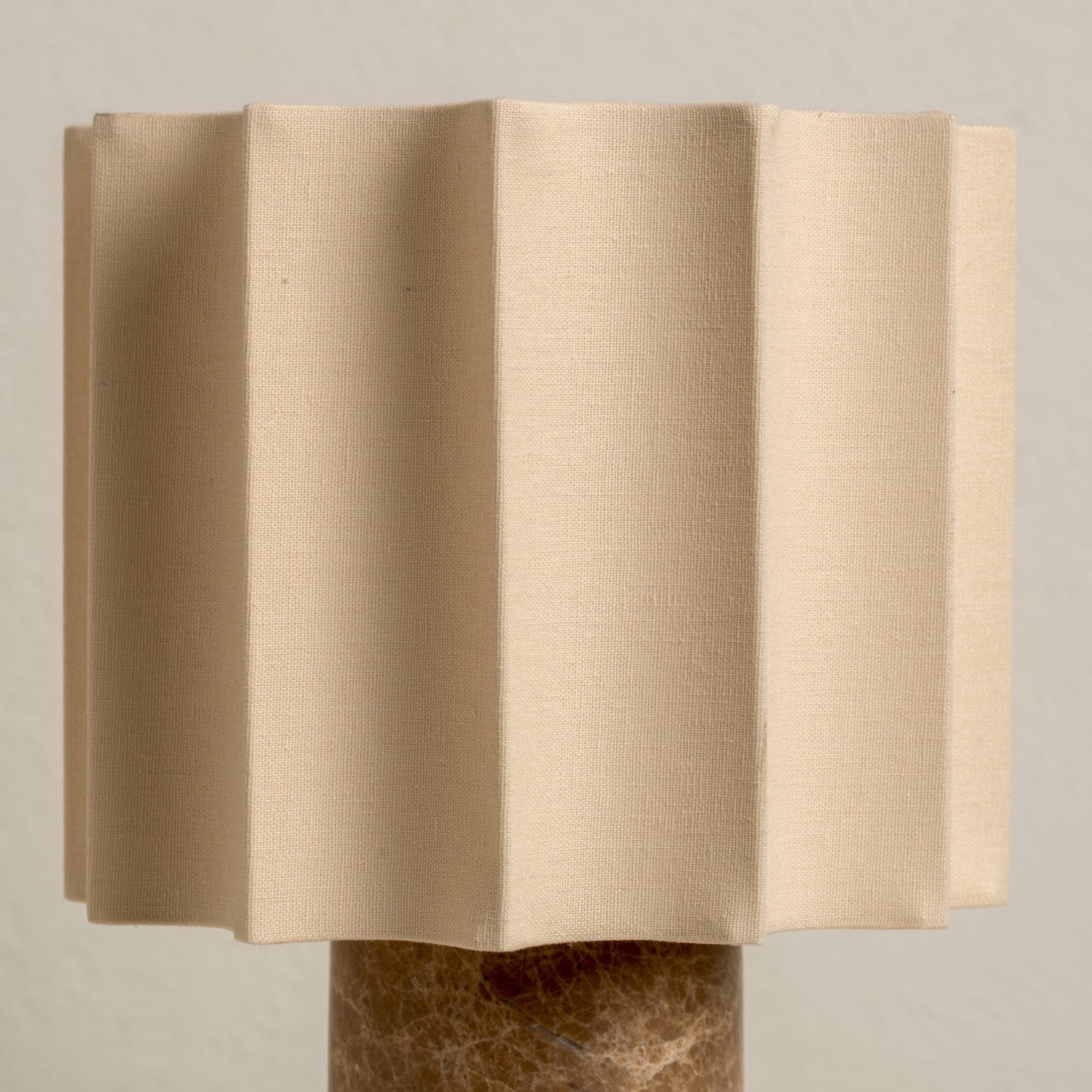 Dalli Table Lamp | Cordless Touch Dimming | Spanish Denari Marble | Portable Bedside Lighting | Brick by Brick London 1