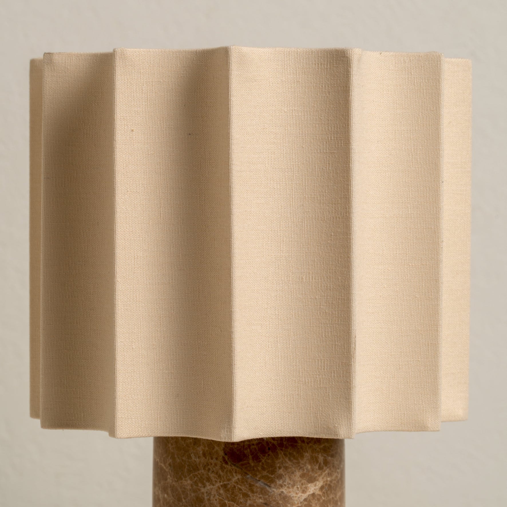 Dalli Table Lamp | Cordless Touch Dimming | Spanish Denari Marble | Portable Bedside Lighting | Brick by Brick London 1