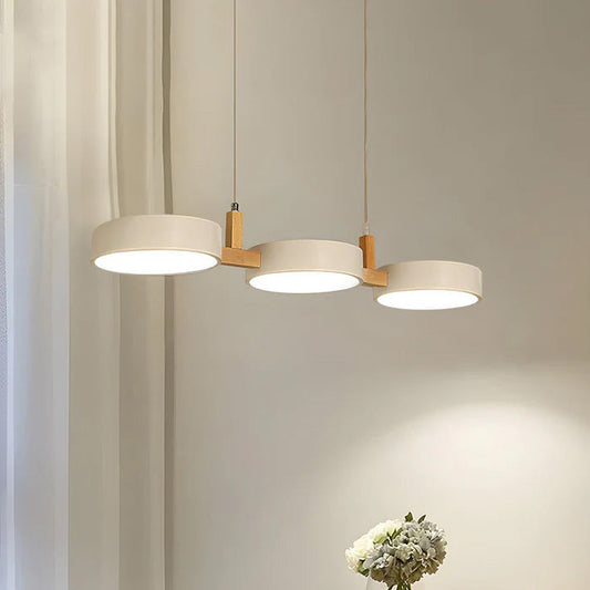 Contemporary Metal Cylinder Pendant Light | 30.3×7.87 in | Nordic Multi-Light Fixture | Brick by Brick