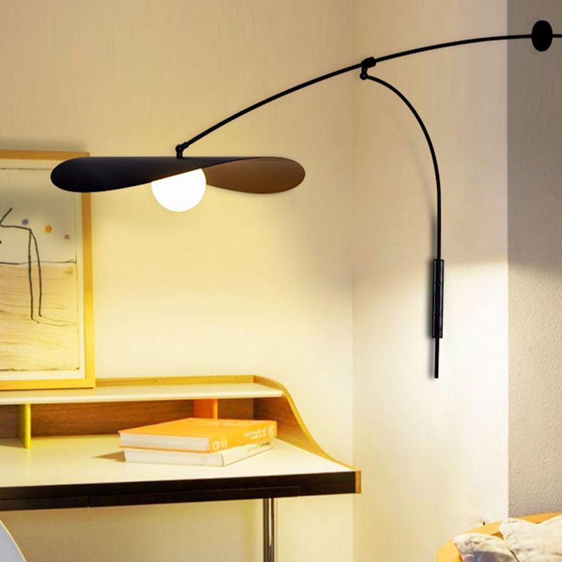 Carins Arc Wall Lamp | 29.1″ × 19.7″ or 42.1″ × 37.0″ | Black / Gold / Gold-Black | Brick by Brick