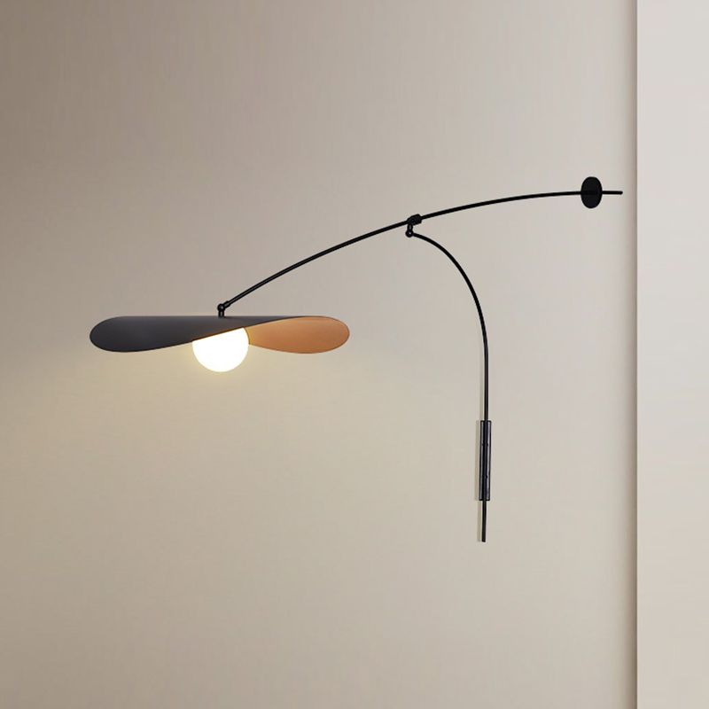 Carins Arc Wall Lamp | 29.1″ × 19.7″ or 42.1″ × 37.0″ | Black / Gold / Gold-Black | Brick by Brick