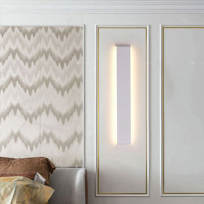 Edge Minimalist Rectangular Wall Lamp | Multiple Sizes 15.8-47.2″ | Black • White • Gold | IP65 Outdoor LED | Brick by Brick