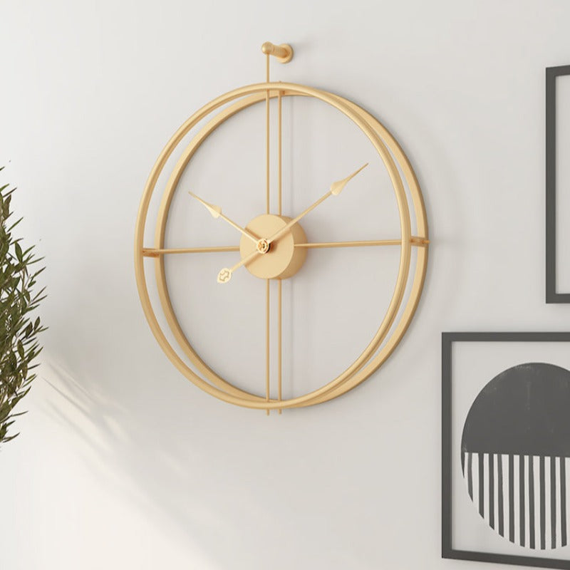 Elegant Gold Oversized Wall Clock | 21 Modern Metal Decor | Silent Mechanism | Premium Iron | Brick by Brick London  

21 Large Gold Wall Clock | Minimalist Design | Oversized Metal Decor | Silent Movement | Home & Office | Brick by Brick London 1