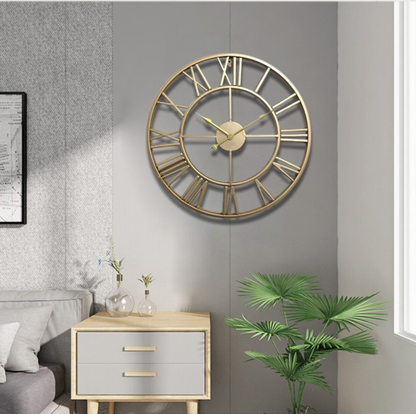 Elegant Gold Skeleton Wall Clock | 15.7 Modern Wall Decor | Silent Wrought Iron | Brick by Brick London  

Bronze Skeleton Wall Clock | 15.7 Stylish Wall Decor | Silent Operation | Wrought Iron | Brick by Brick London 2