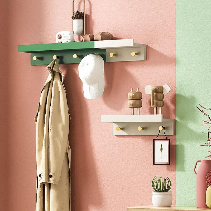 Elegant Wall Shelf with Gold Hooks | Space-Saving Home Organization | 30 cm x 80 cm Premium Wood & Metal | Brick by Brick London

Stylish Wall Shelf with Gold Hooks | 30 cm x 80 cm Space-Saving Design | Premium Wood & Metal | Brick by Brick London 3