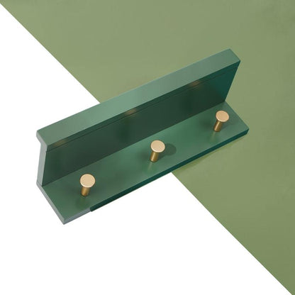 Elegant Wall Shelf with Gold Hooks | Space-Saving Home Organization | 30 cm x 80 cm Premium Wood & Metal | Brick by Brick London

Stylish Wall Shelf with Gold Hooks | 30 cm x 80 cm Space-Saving Design | Premium Wood & Metal | Brick by Brick London 16