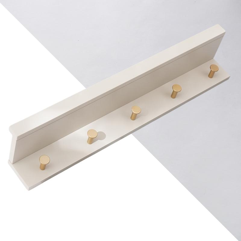 Elegant Wall Shelf with Gold Hooks | Space-Saving Home Organization | 30 cm x 80 cm Premium Wood & Metal | Brick by Brick London

Stylish Wall Shelf with Gold Hooks | 30 cm x 80 cm Space-Saving Design | Premium Wood & Metal | Brick by Brick London 12