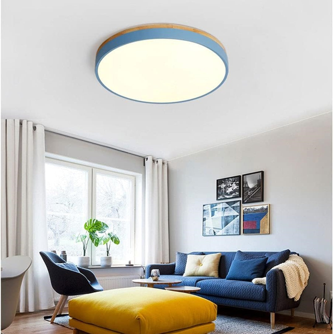 Elegant Wooden Round Flush Mount Ceiling Light | LED Fixture | Solid Wood & Iron | Modern Home Illumination | Brick by Brick London

LED Ceiling Light Fixture | Elegant Round Flush Mount | Solid Wood & Iron | Stylish Home Lighting | Brick by Brick London 13