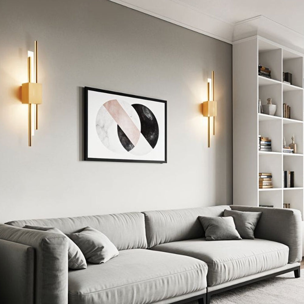 Stylish Wall Light | 19.7″ | Iron Acrylic | LED Sconce |  3‑Colour Switch | Brick by Brick