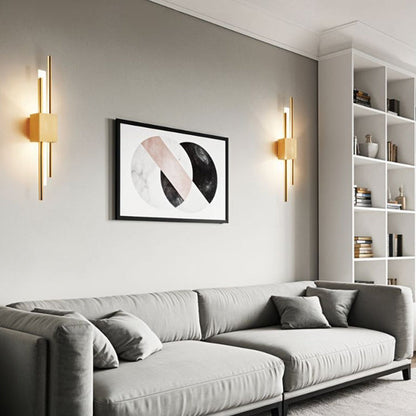 Stylish Wall Light | 19.7″ | Iron Acrylic | LED Sconce |  3‑Colour Switch | Brick by Brick