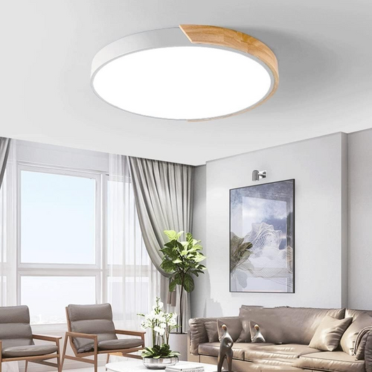 Colorful LED Round Ceiling Light | Modern Acrylic Fixture | Vibrant Decorative Lighting | Brick by Brick