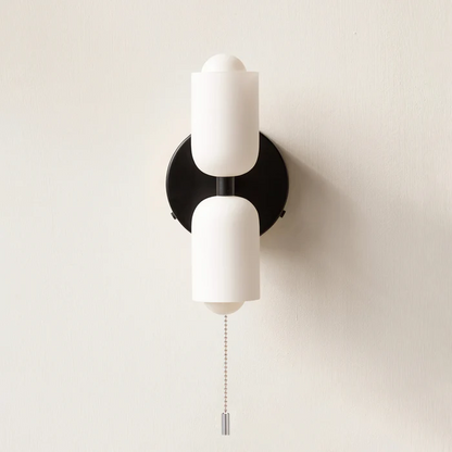 Double‑Head Wall Sconce | Unisex Metal & Acrylic Dual‑Light | Brick by Brick