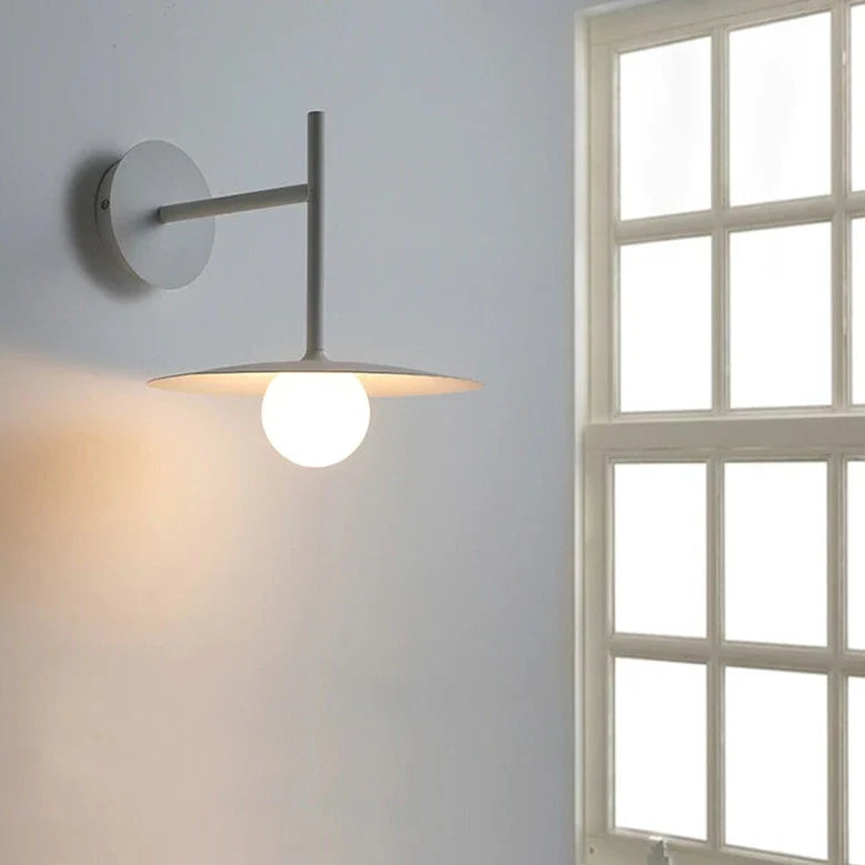 Modern Bedside Wall Light | H10.2 or H31.5 | Iron & Glass | LED Sconce | Bedroom Lighting | Brick by Brick