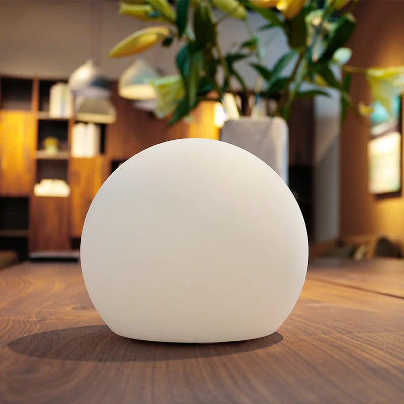 Wireless LED Globe Lamp | 16 Colors & Remote Control | Rechargeable | Mood Light