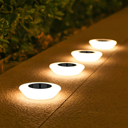 Modern Solar-Powered Outdoor LED Light | IP65 Waterproof | Wire-Free Garden Lighting