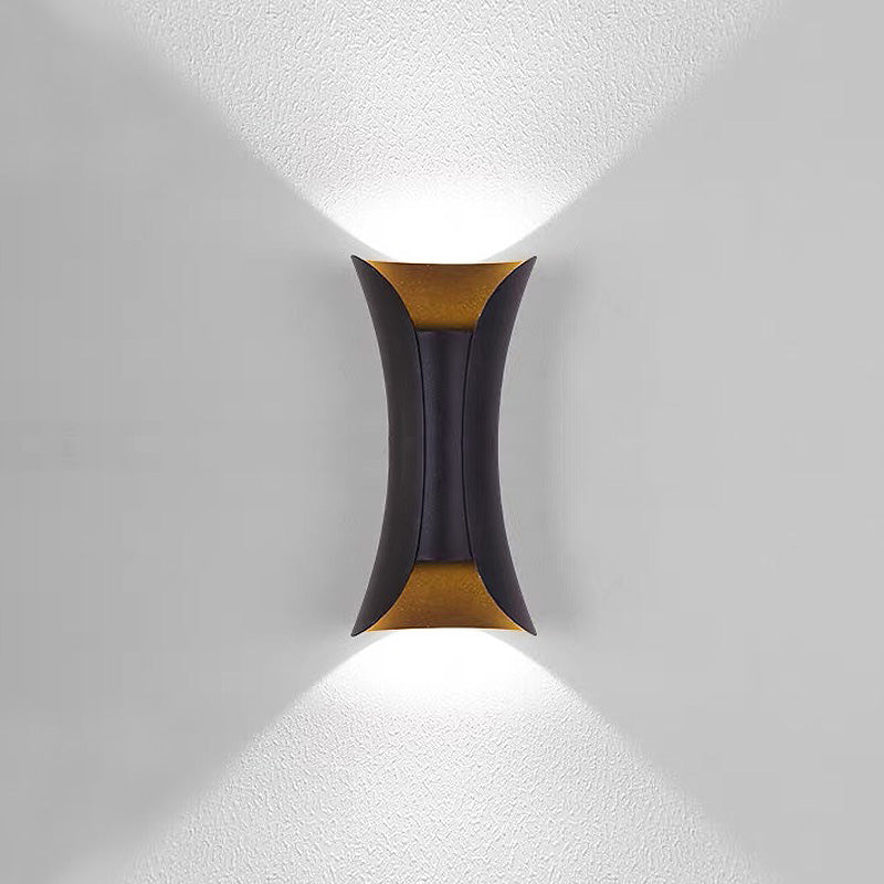 Waterproof LED Wall Lamp | 7.9–11.8 x 3.9–4.7 in | Aluminum & Glass | IP65 Rated Modern Outdoor Lighting | Brick by Brick