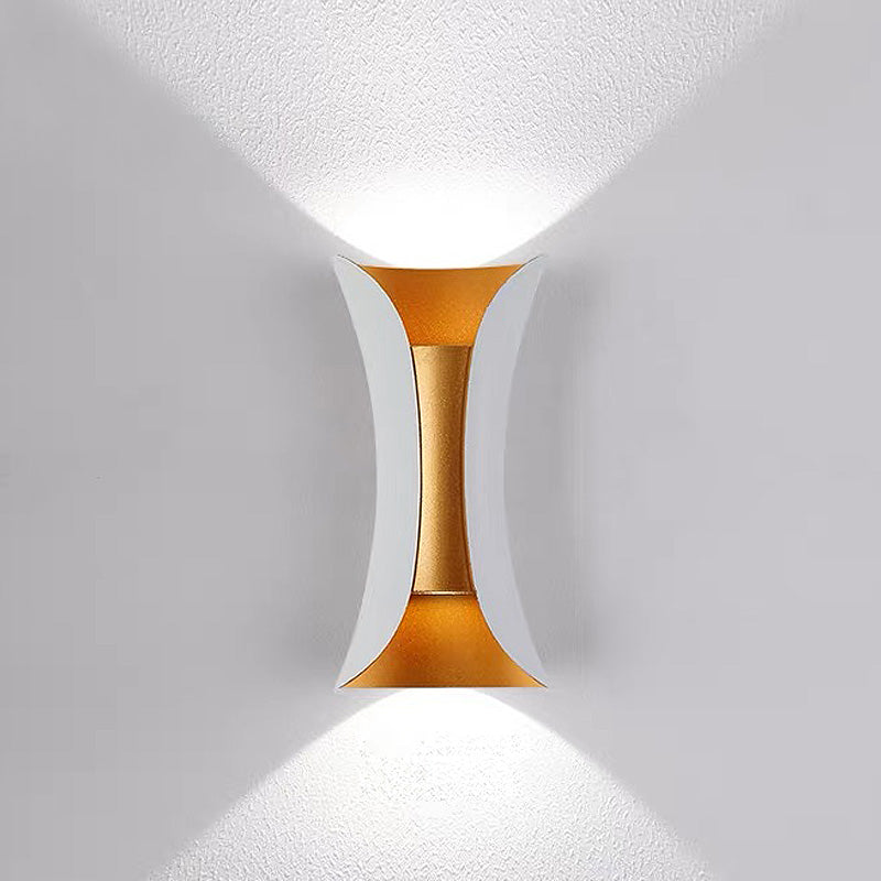 Waterproof LED Wall Lamp | 7.9–11.8 x 3.9–4.7 in | Aluminum & Glass | IP65 Rated Modern Outdoor Lighting | Brick by Brick