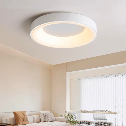 Simple LED Ceiling Light | Minimalist Modern Design | H1.97in | Warm Ambient Illumination | Elegant Home Fixture | Brick by Brick